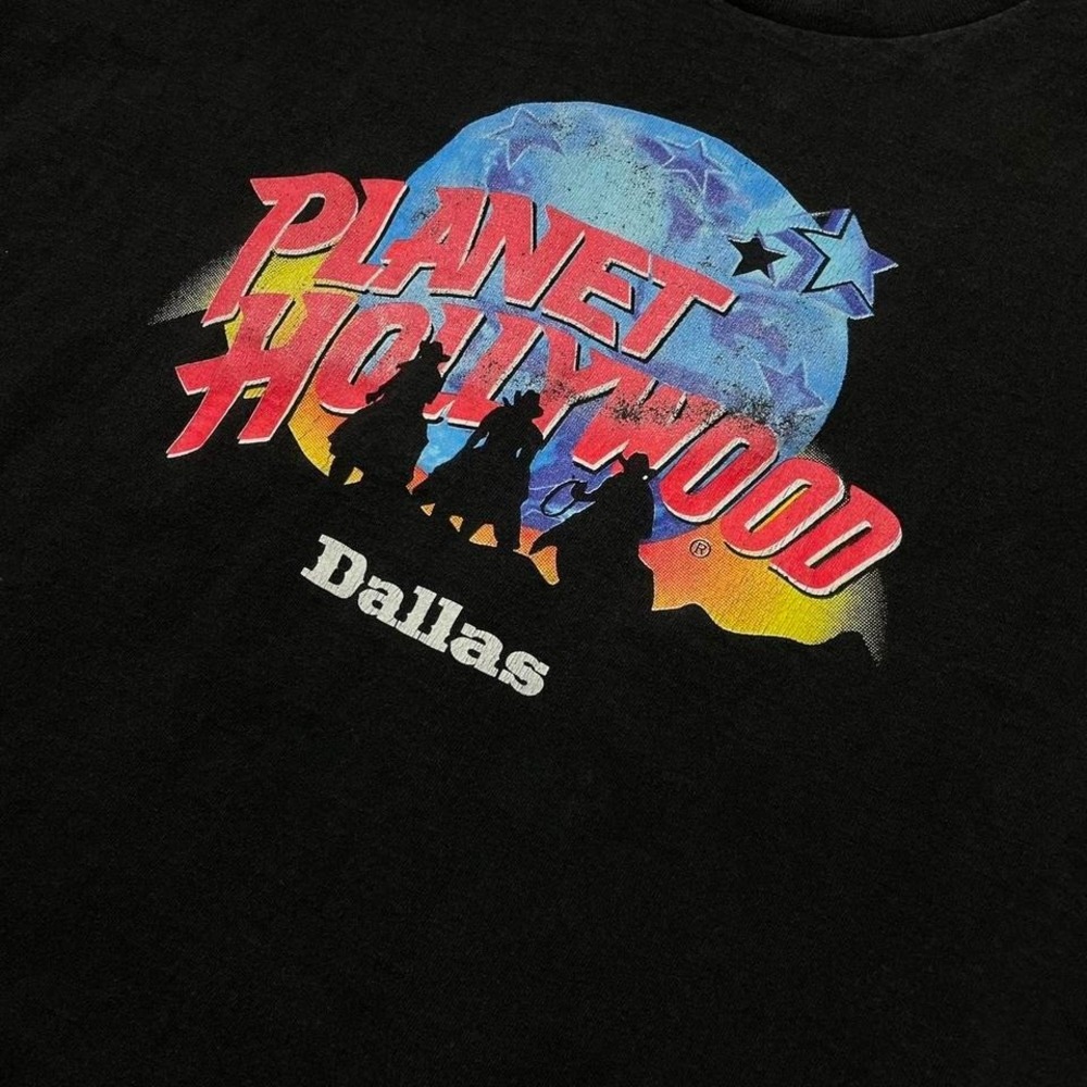 Vintage Planet Hollywood Dallas Cowboys Graphic T Shirt Men's Size X-Large XL